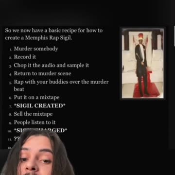 Rap Music & Satanic Rituals - Memphis Rap Sigils