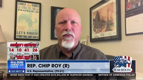 REP. CHIP ROY: “THIS IS THE SCHUMER SHUTDOWN—PERIOD.”