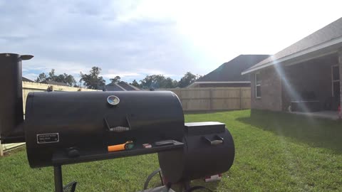 UGLY BUTT ON A NEW OLD COUNTRY OFFSET SMOKER