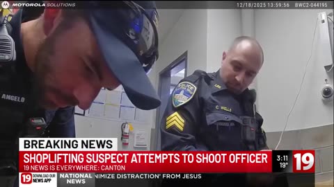 Plain Township man charged with attempted murder of police officer at Walmart