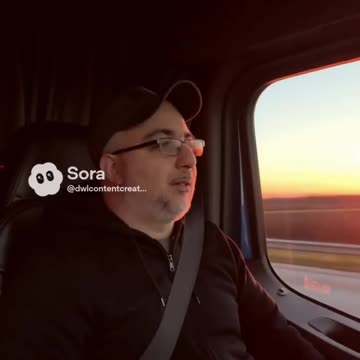 From ATS Gamer to Real Trucker?? (Sora AI Style)