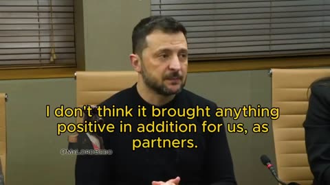🇺🇸🇺🇦 Zelensky does not want to talk to Trump in public anymore