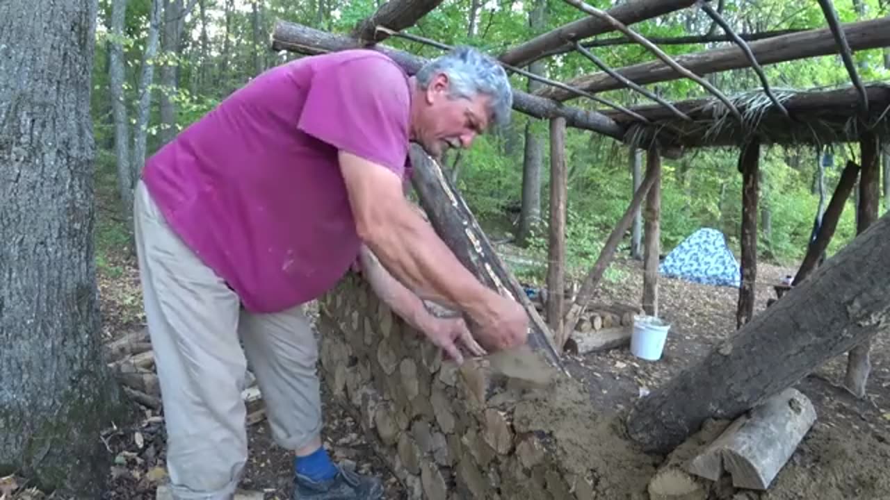 five days of construction in the forest