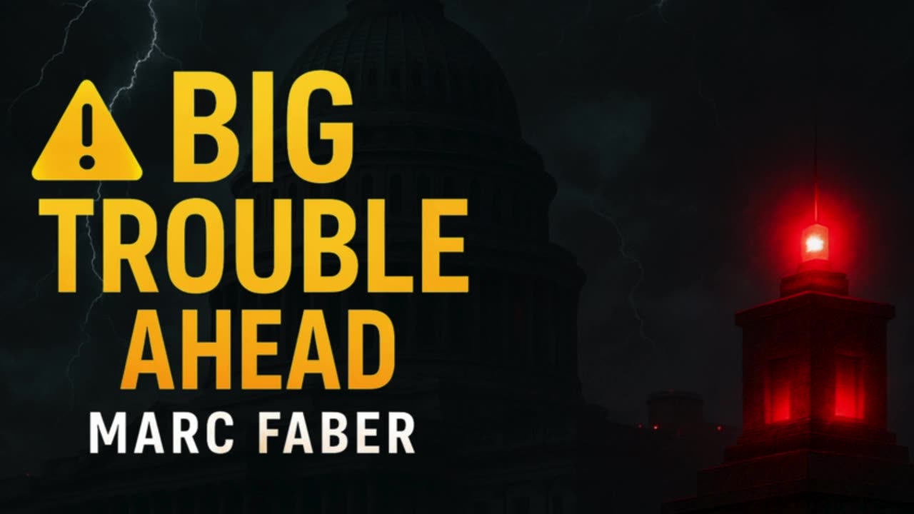 ⚠️ Marc Faber: Big Trouble Ahead for Global Markets!
