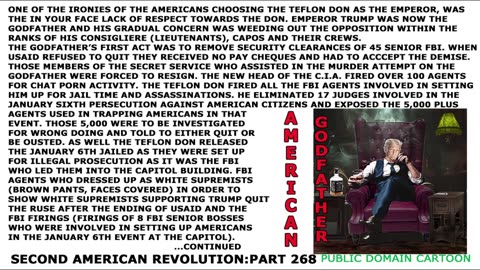 2ND AMERICAN REVOLUTION part 268 THE DON'S ENEMIES