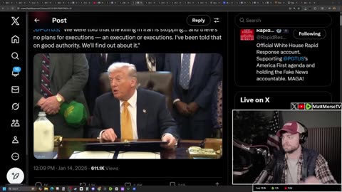 Iran Foreign Minister & President Trump recent statements