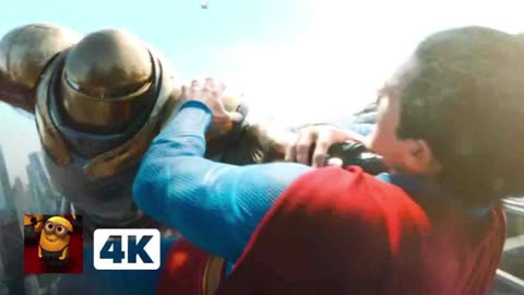 Superman (2025) 4K - Superman vs. the Hammer of Boravia _ Movieclips