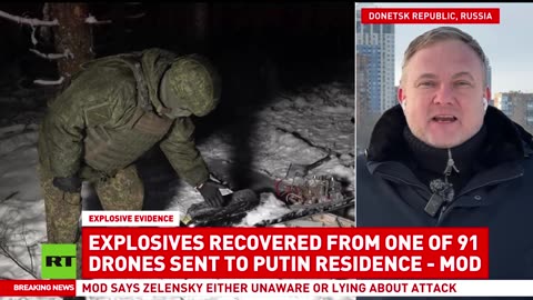 Failed terrorist attack: Kiev launches 91 drones targeting Putin's residence