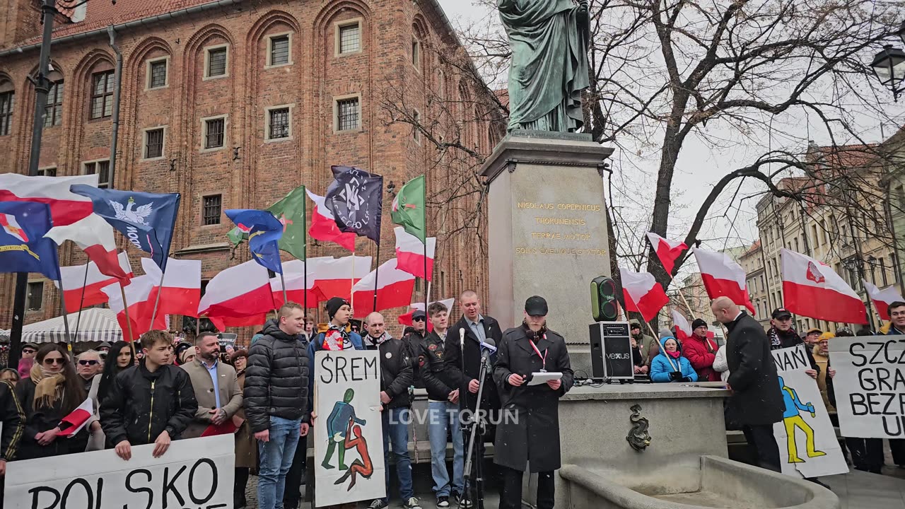 Protest przeciwko imigrantom