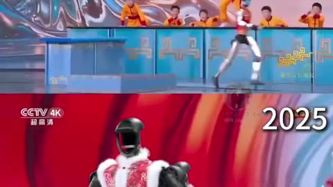 Chinese humanoid robots in 2025 vs 2026