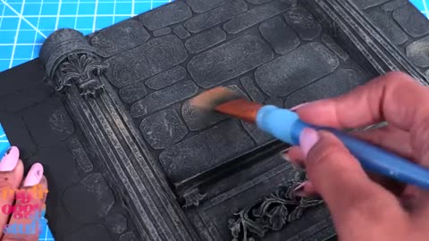 How to Turn A Doll Box Into A Doll Room: DIY Castle Doll Room From Recycled Packaging