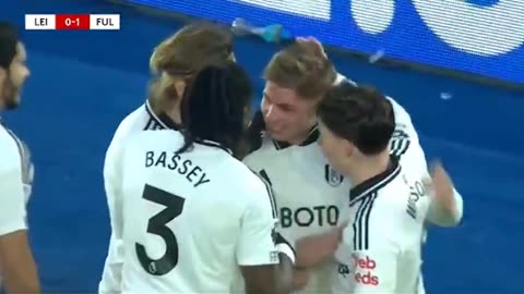 Leicester city vs Fulham EPL Highlights