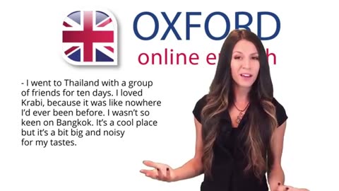 Talking About Your vacation in English