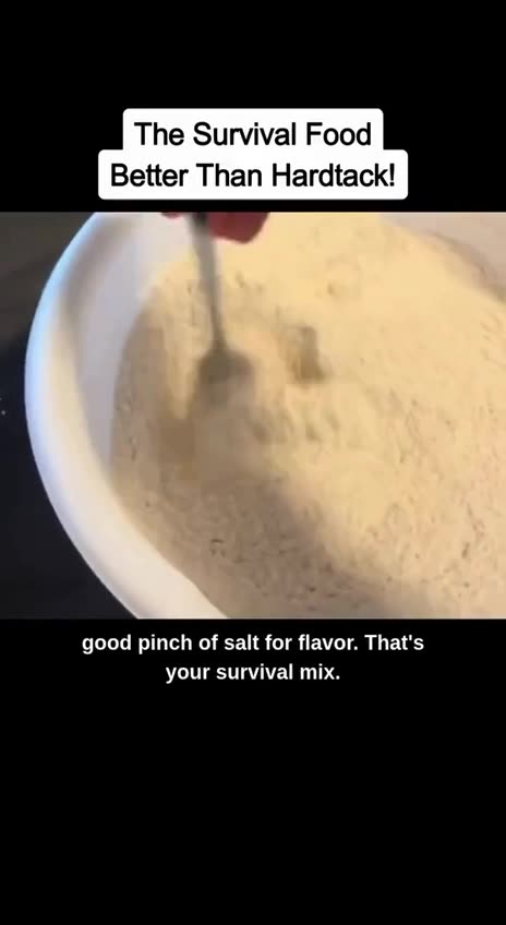 The Survival Food Better Than Hardtack!