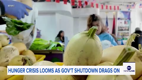 🚨Hunger crisis looms as DEMOCRATS continue to vote for the government shutdown.