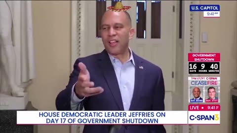 Jeffries: "Karoline Leavitt is sick, out of control, demented, ignorant, stone cold liar"