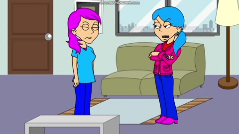 Nancy Smashes The TV Out The Window/Grounded