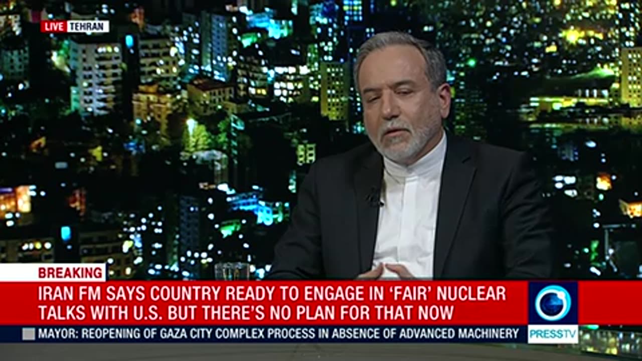 Iran's foreign minister 2025 10 11