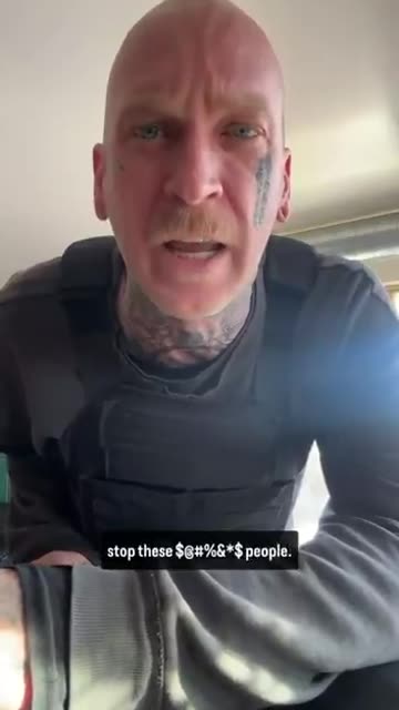 Antifa member urging his comrades to take up arms to kill agents of the federal government