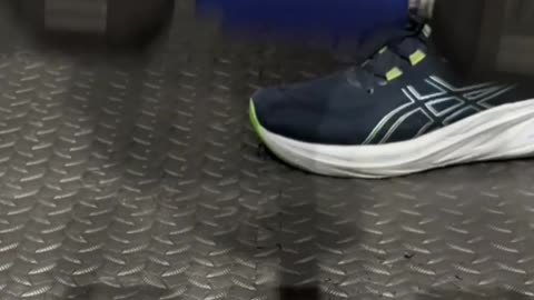 🔥“This is how my dumbbells roll.” 💪 #homegym