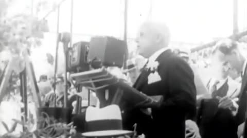 Bay Bridge Groundbreaking 1933