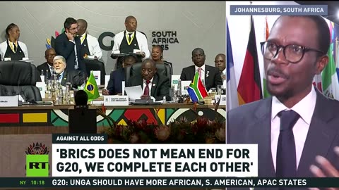 'BRICS does not mean end for G20, we complete each other' — David Masondo