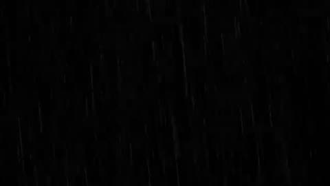 Gentle Night Rain, Rain Sounds for Sleeping - Dark Screen to Beat insomnia, Relax, Study