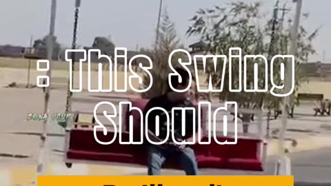 This Swing Should Be Illegal!