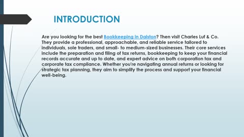 Best Bookkeeping in Dalston