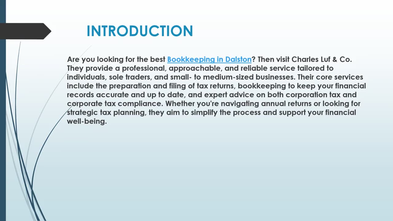 Best Bookkeeping in Dalston