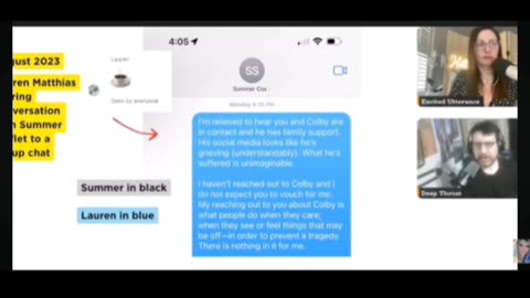 Hidden True Crime's Texts with Lori Daybell's Sister pt2 (why Megan stands by Lauren)