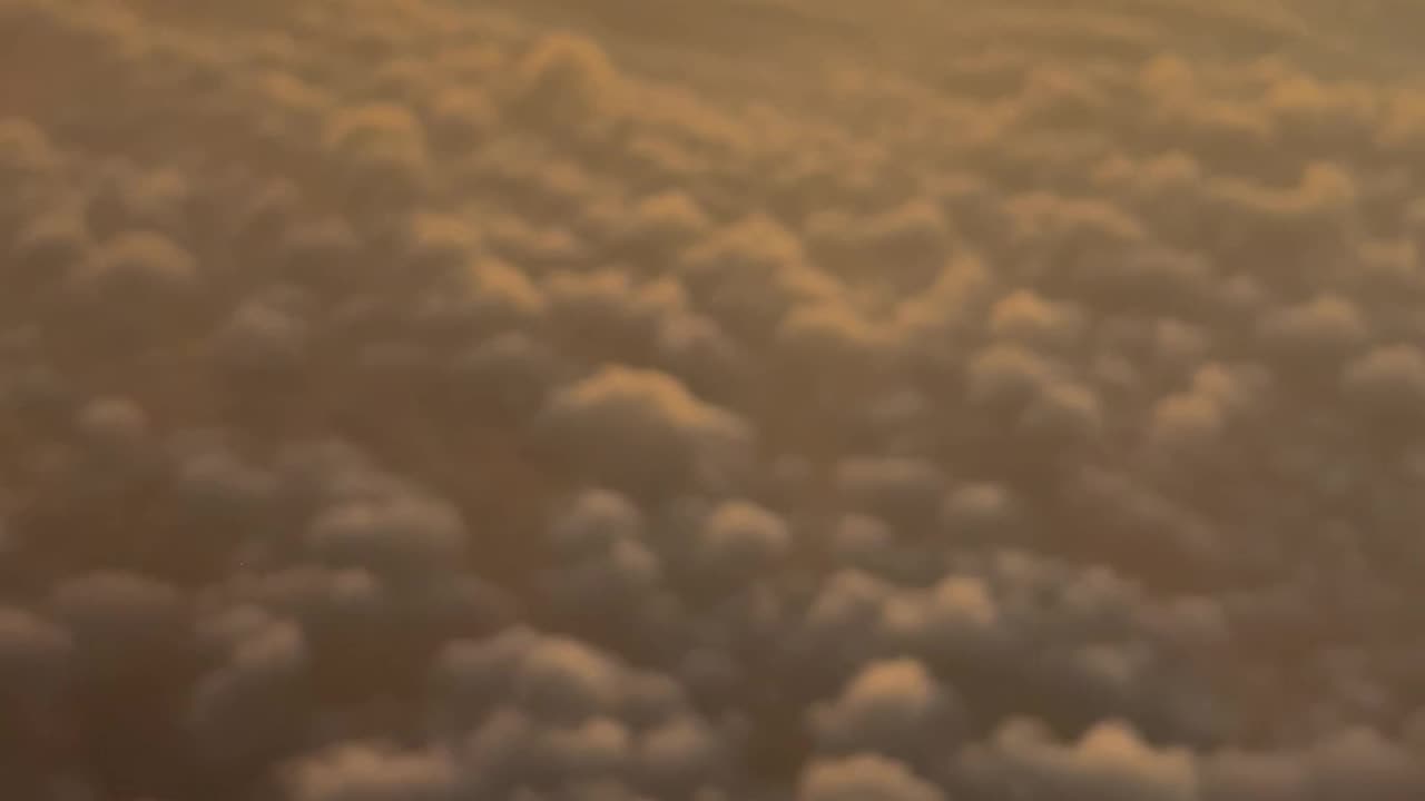 Sunrise from an Airplane