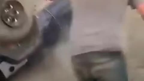 Bro forgot to put his seatbelt on