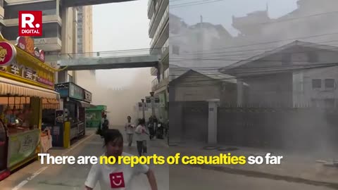 Myanmar Earthquake: Massive Quakes And Tremors