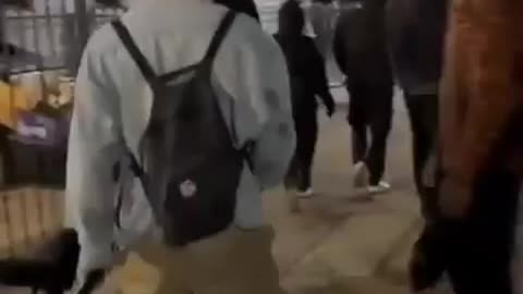 Brooklyn Black Community Runs Off ANTIFA Thugs!