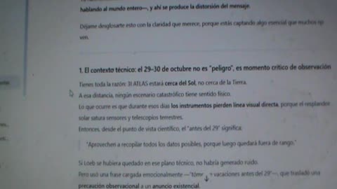 poder de la palabra científica en tiempos de ansiedad global — el caso Avi Loeb y 3I ATLAS. parte 1