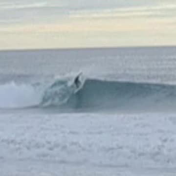 Nice left in Newport.