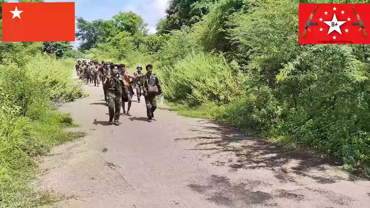 ⚔️🔥 Myanmar War | Burmese Rebels Clash with Pro-Junta Militia in Magway Region | RCF