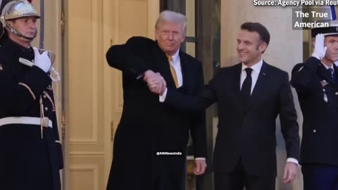 Macron loves Trump too much. True America is back.