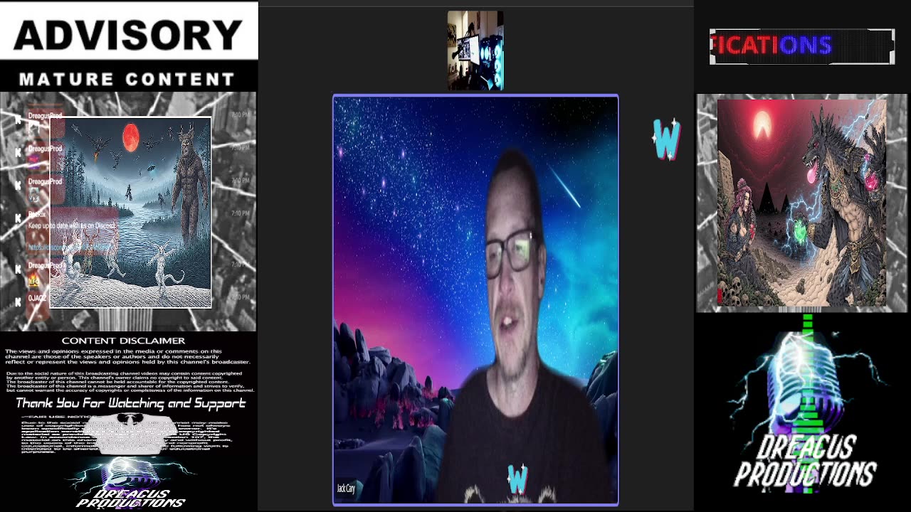 DREAGUS PRODUCTIONS WEDNESDAY SHOWS-8 OCT 25raw