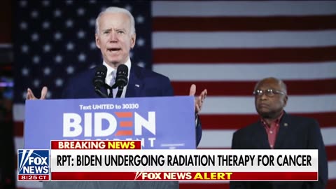 Biden is undergoing radiation therapy for his aggressive form of cancer