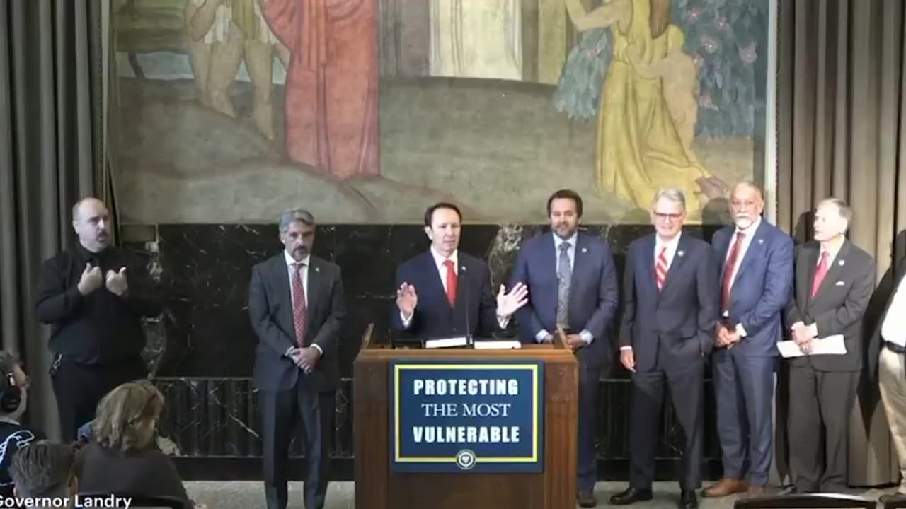 Louisiana Gov. Jeff Landry announced he won’t let the LSU Athletics Director make the decision