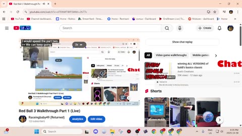 Red Ball 3 Walkthrough Part 2 (Live)