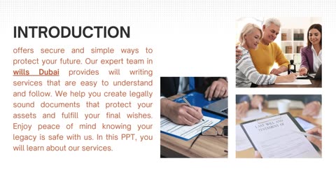 Simple & Reliable Will Writing Services in Dubai