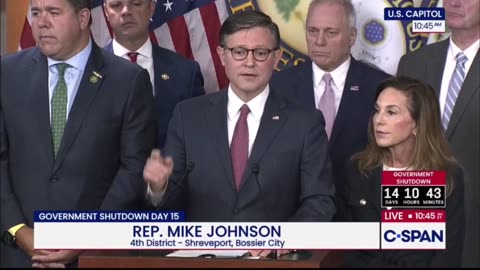 Mike Johnson defends 'faithful colleague' who was accused of 'beating a girlfriend'
