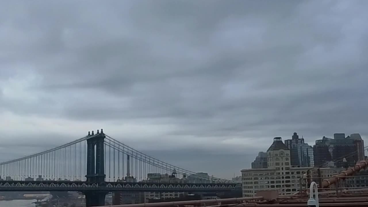 Brooklyn Bridge - Brooklyn, NY - 10:38 AM - 57°F