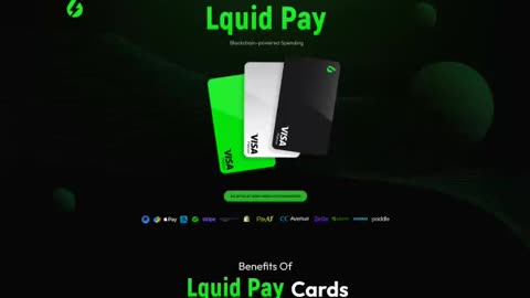 LIQUID PAY - VISA PLATINUM CRYPTO & FIAT DEBIT KAART - TOP TEAM ROB BUSER