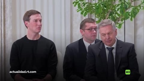 PRIMERAS IMÁGENES de la reunión trilateral entre Rusia, EE.UU. y Ucrania