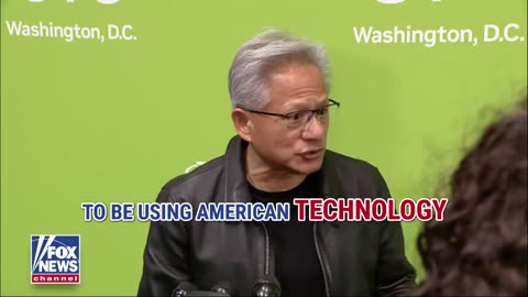 NVIDIA CEO Jensen Huang opens up about President Trump's vision for America's future