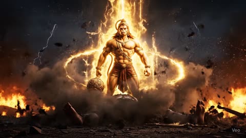Hanuman Ji Defeats Ravan – Epic Battle of Dharma!